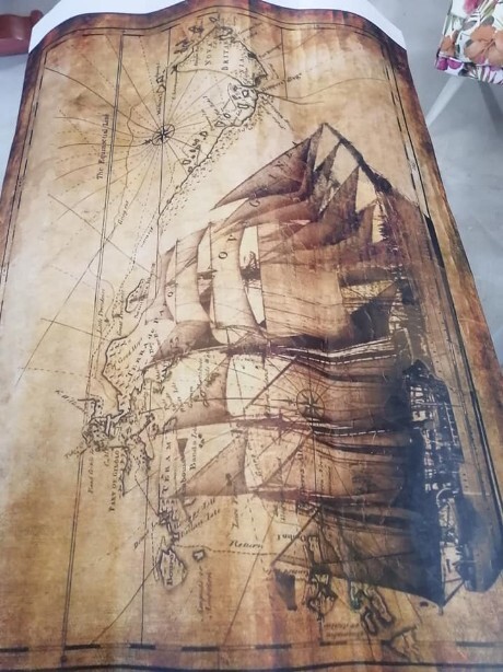 Outdoor wall paper decoupage paper printer Wall paper made for outdoor use printed in full colur